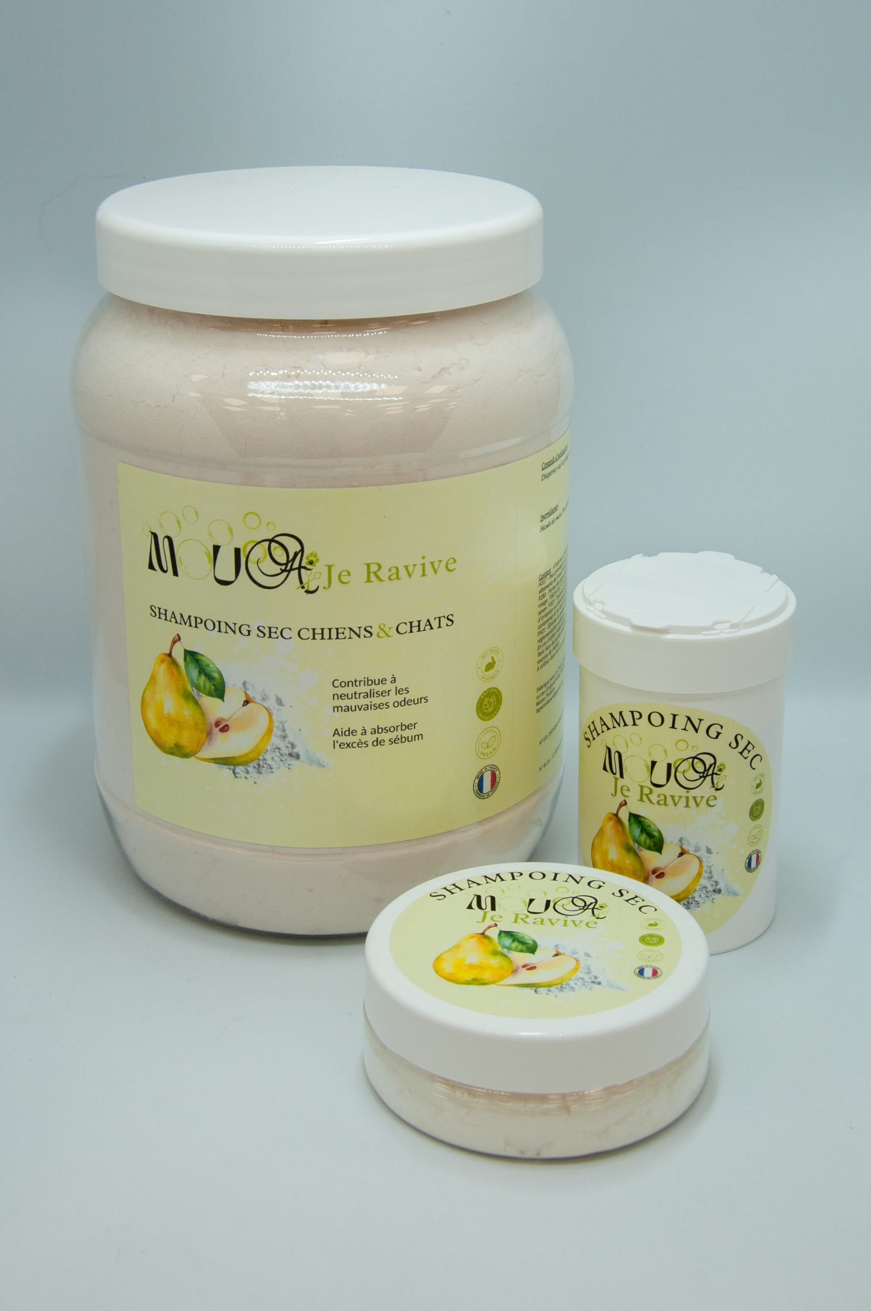 Shampooing sec je ravive naturel français
